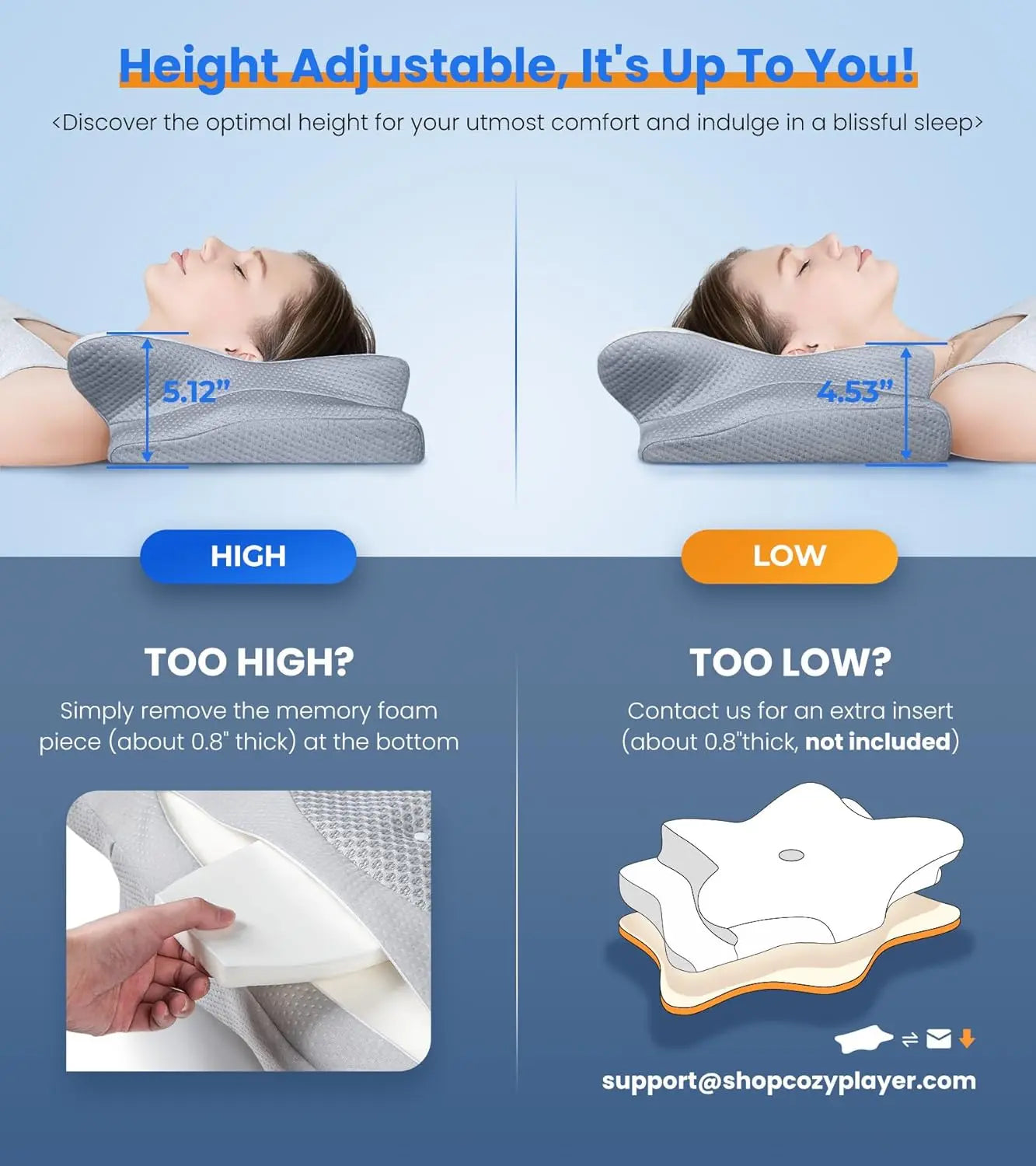 Ergo Deep Sleep Pillow