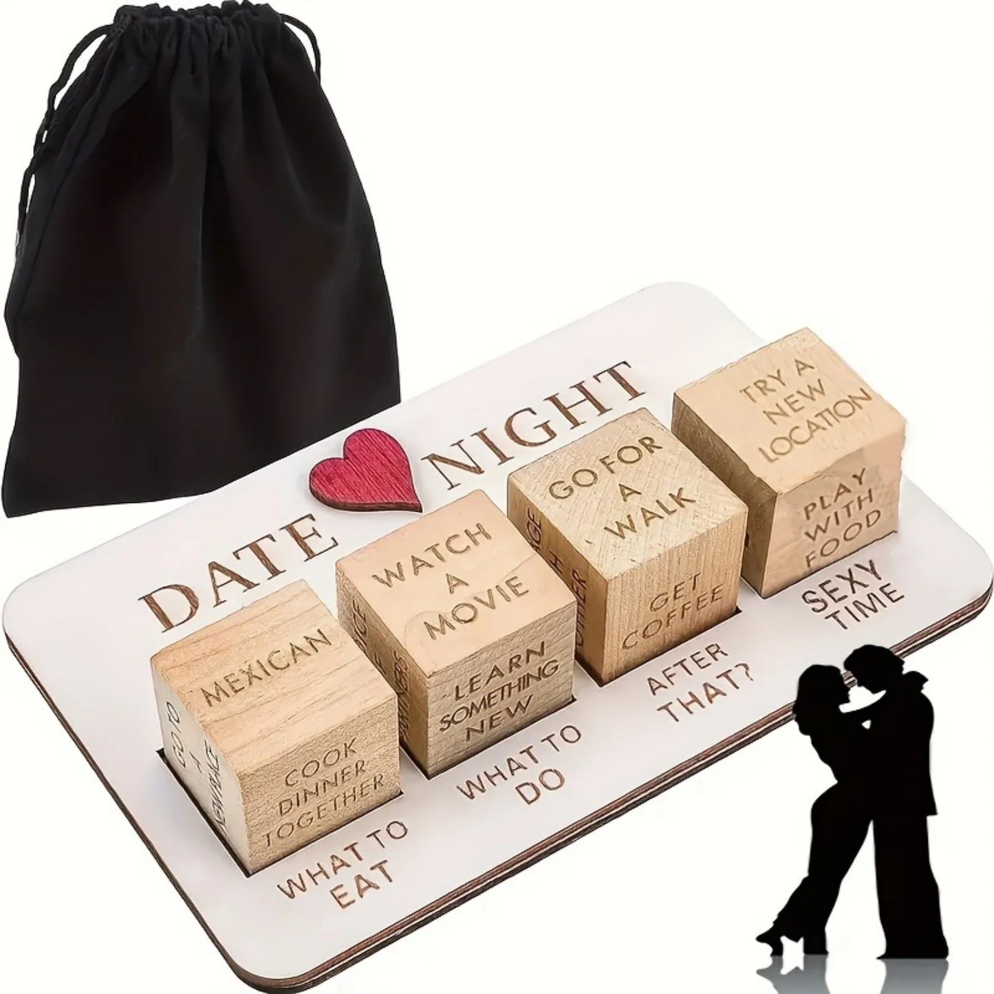 Date Night Dice 4PCS